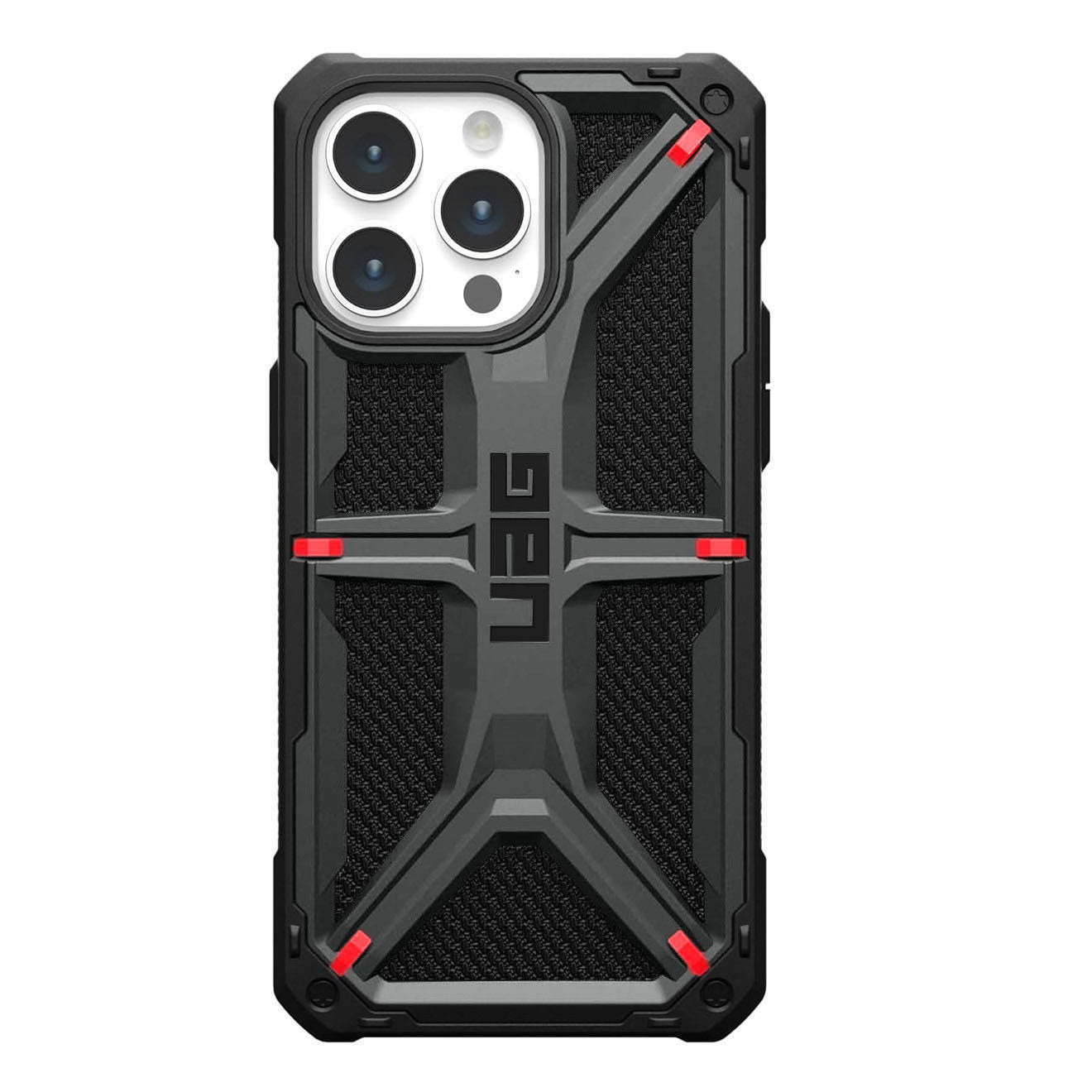 iPhone 16 Pro UAG Monarch Kevlar Protective Rugged Armor Case - Gray